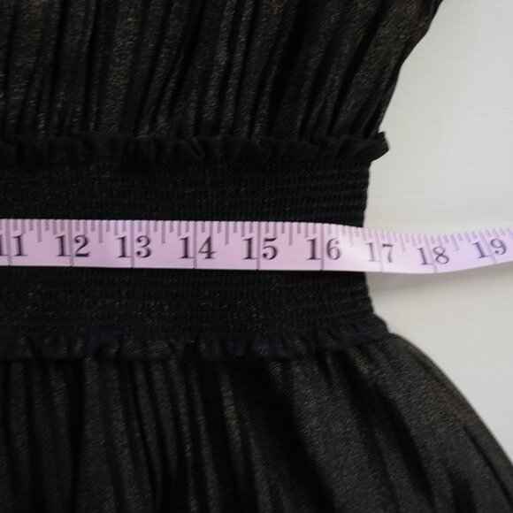 Nanette Lepore Pleated Dress Smocked Neck and Waist Size 4 - Picture 8 of 16